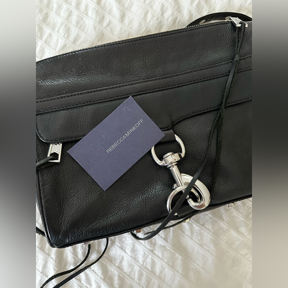 Rebecca Minkoff MAC Black Leather Crossbody